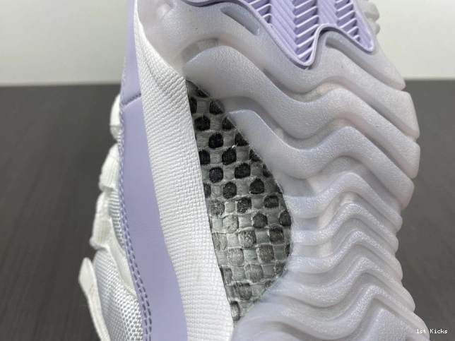 1st Kicks Shoes Violet Pure Jordan Low WMNS AH7860-101 Air 11 0630